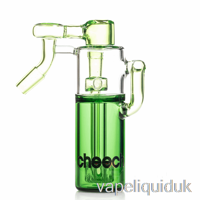 Cheech Glass 14mm Recycle Your Ash Catcher Green Vape Liquid